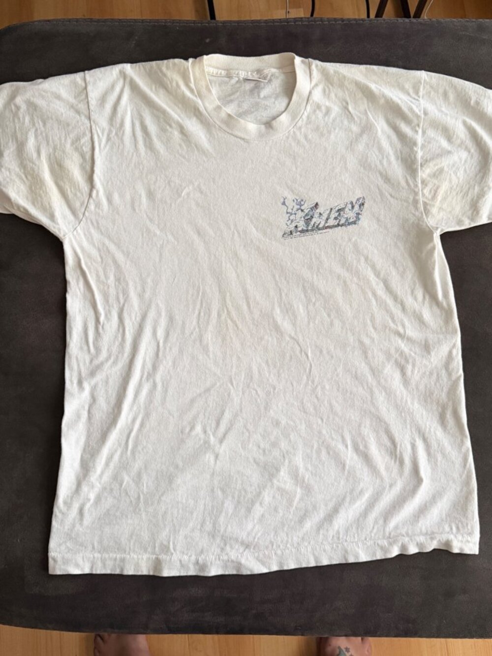 Vintage X-Men T-Shirt Size XL White 100% Cotton USA - Picture 2 of 8